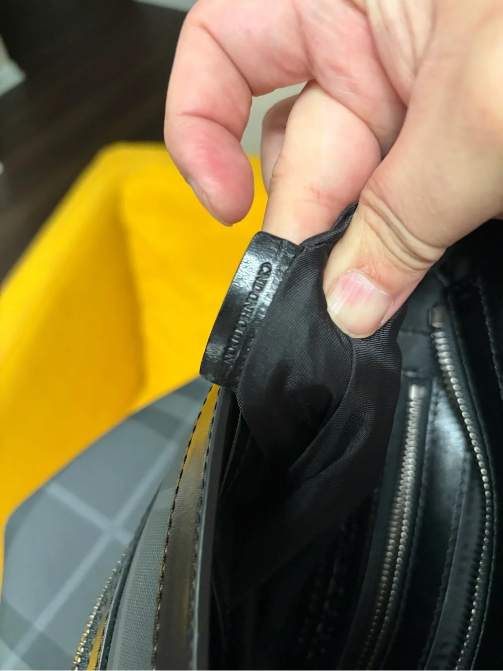 GUC Burberry Check Crossbody Bag